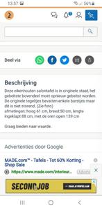 Antieke salon oortafel, Antiek en Kunst, Antiek | Meubels | Tafels, Ophalen