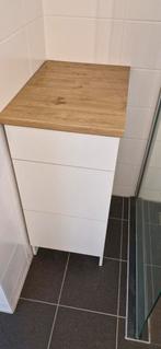 Ladekast met drie laden en houten blad, Ophalen, Minder dan 50 cm, Gebruikt, 3 of 4 laden
