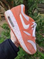 Nike Air Max 1 Orange White maat 38, Kleding | Dames, Schoenen, Ophalen of Verzenden, Wit, Zo goed als nieuw, Sneakers of Gympen