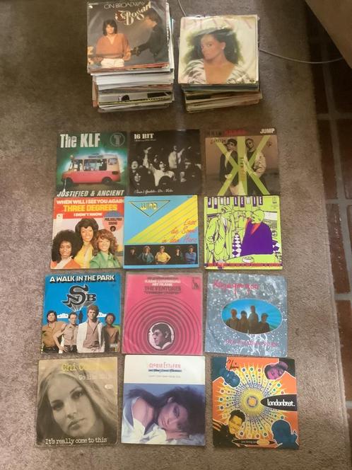 Singles. Diverse artiesten. Ruim 175 stuks., Cd's en Dvd's, Vinyl Singles, Gebruikt, Ophalen of Verzenden