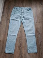 Spijkerbroek met knopen maat 50, Ophalen of Verzenden, Gedragen, Blauw, Overige jeansmaten
