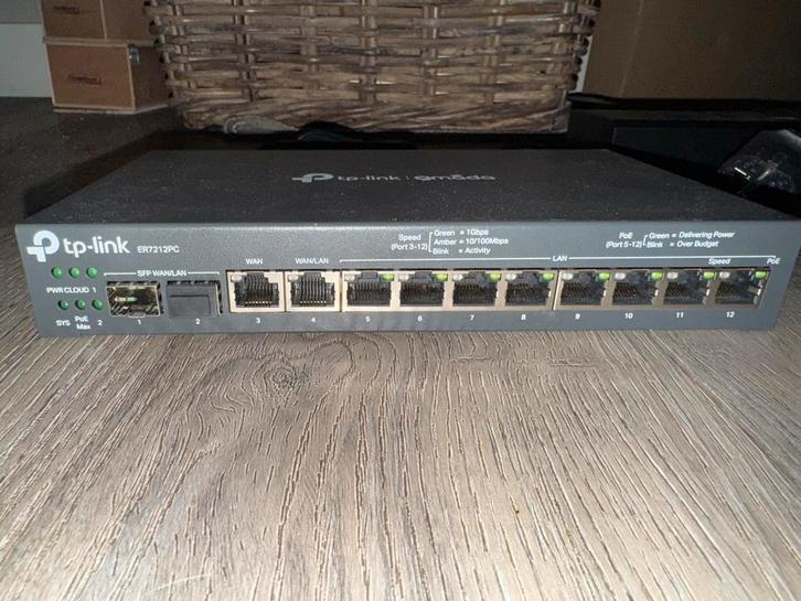 TP-Link Router met Omada Controller, Computers en Software, Netwerk switches, Gebruikt, Ophalen