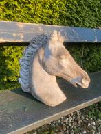Paardenhoofd beton, Ophalen of Verzenden, Gebruikt, Beton, Dierenbeeld