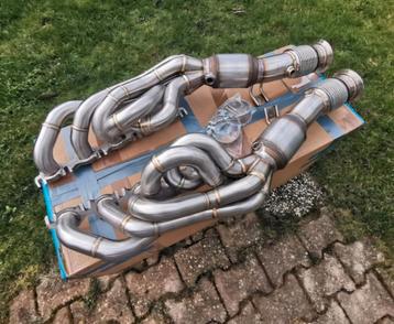 Uitlaat rvs spruitstukken sport kats AUDI R8 V10 5.2L ZIE AD beschikbaar voor biedingen