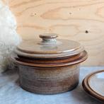 West Germany dekschaal seventies bruin, Keramiek, Ophalen of Verzenden, Nvt, Overige stijlen