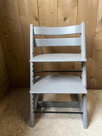 Stokke Tripp Trapp stoel Storm Grey (topconditie) beschikbaar voor biedingen
