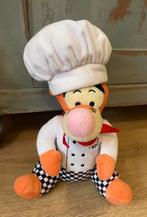 Teigetje Winnie the Pooh knuffel pluche kok Chef Tigger, Ophalen of Verzenden, Zo goed als nieuw, Overige typen