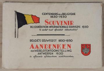 1930 Antwerpen Wereldtentoonstelling Ansichtkaartenboekje