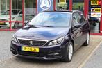 Peugeot 308 1.2 PureTech Allure 130 PK AUTOMAAT NAVI apk tot, Gebruikt, Euro 6, 1199 cc, Blauw