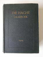 Die Haghe Jaarboek 1924 (K. 477), 20e eeuw of later, Ophalen of Verzenden, Zo goed als nieuw, Dr. W. Moll