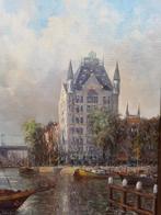 Rotterdam Jan Schaeffer "Het Witte Huis Oude Haven", Antiek en Kunst, Ophalen