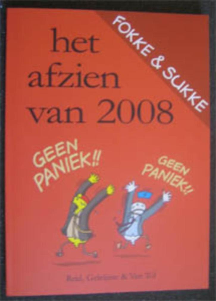 Fokke & Sukke - Het afzien van 2008, Boeken, Stripboeken, Zo goed als nieuw, Eén stripboek, Ophalen of Verzenden