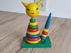 Mooi Zeldzaam Vintage Houten Katten Poezen Speelgoed, Ophalen of Verzenden, Gebruikt