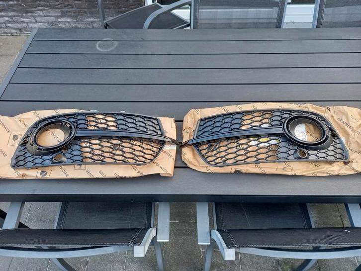 Sq5 Q5 Mistlicht roosters / grill, Auto-onderdelen, Carrosserie en Plaatwerk, Bumper, Audi, Voor, Nieuw, Ophalen of Verzenden