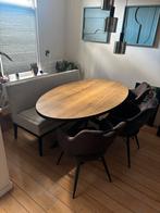 Complete eethoek, Huis en Inrichting, Tafels | Eettafels, Ophalen, 50 tot 100 cm, Zo goed als nieuw, Vijf personen of meer