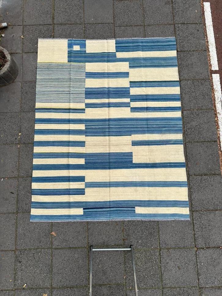 Modern Handgeweven Kelim - Kilim 226x181 cm, Huis en Inrichting, Stoffering | Tapijten en Kleden, Nieuw, 150 tot 200 cm, 200 cm of meer