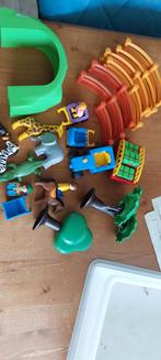 123 playmobil dierentuin, Kinderen en Baby's, Speelgoed | Playmobil, Complete set, Ophalen of Verzenden, Zo goed als nieuw