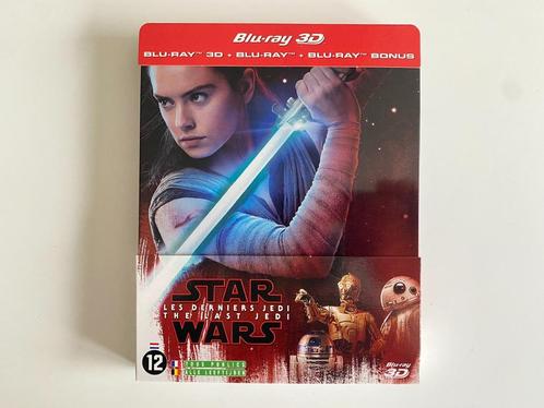 Star Wars: The Last Jedi - 3D + 2D + Bonus Blu-ray Steelbook, Cd's en Dvd's, Blu-ray, Zo goed als nieuw, Science Fiction en Fantasy