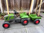 Traptrekker Fendt 516 met Aanhanger, Ophalen, Gebruikt, Trapvoertuig