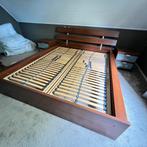 2 persoons bed met nachtkastjes, Ophalen, Tweepersoons, Zo goed als nieuw, 160 cm