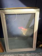 Electrisch raam blank glas aluminium, Doe-het-zelf en Verbouw, Glas en Ramen, Ophalen, Gebruikt, Minder dan 80 cm, Minder dan 80 cm