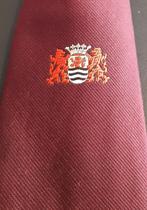 Zeeland Provincie Wapen stropdas rood Luctor et Emergo, Kleding | Heren, Ophalen of Verzenden, Nieuw, Rood