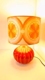 Retro lamp jaren 70 stijl schemerlamp tafellamp, Verzamelen, Retro, Ophalen of Verzenden, Huis en Inrichting