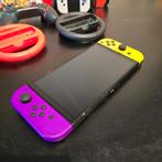 Nintendo Switch OLED + Veel Extra's!, Spelcomputers en Games, Switch OLED, Met games, Ophalen of Verzenden, Zo goed als nieuw