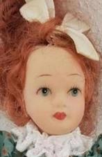 Klein popje van porselein vintage retro jr 70 80 brocante, Ophalen of Verzenden, Zo goed als nieuw, Pop