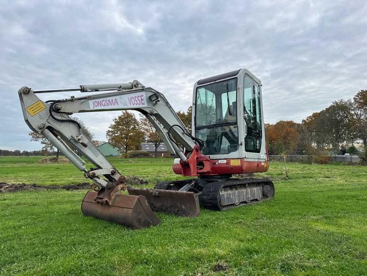 Takeuchi - TB 125 - Minigraafmachine, Zakelijke goederen, Machines en Bouw | Kranen en Graafmachines, Graafmachine