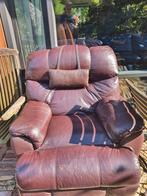 Lederen Relaxstoel - Gratis Afhalen, Ophalen, Comfort, Gebruikt, Bruin