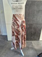 Maicazz Rok 3XL Herfstkleuren, Bruin, Maat 46/48 (XL) of groter, Ophalen of Verzenden, Onder de knie