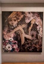 Kate Moss Hoogglans Print - 100x100cm, Ophalen, Print, 75 cm of meer