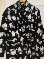 Zwart Wit Bloem Blazer XL (40/42), Zwart, Maat 42/44 (L), Ophalen of Verzenden, Zo goed als nieuw