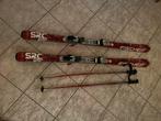 Fischer SRC Ski's 160cm met Stokken, Ophalen, 160 tot 180 cm, Carve, Skiën