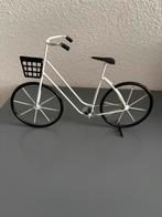 Decoratie fiets zwart/wit, Ophalen of Verzenden, Gebruikt