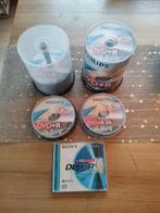 157 lege DVD+R met 9 lege DVD+R DL, Gebruikt, Ophalen of Verzenden, Dvd, Dubbellaags