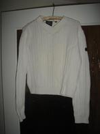 Witte zomertrui met mooi kabelpatroon van T.R.P jeans, Maat 38/40 (M), Wit, Ophalen of Verzenden, Zo goed als nieuw