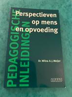 W.A.J. Meijer - Perspectieven op mens en opvoeding paperback, Boeken, Psychologie, Gelezen, Ophalen of Verzenden, W.A.J. Meijer