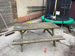 Picknicktafel, Tuin en Terras, Picknicktafels, Ophalen, Gebruikt, Rechthoekig