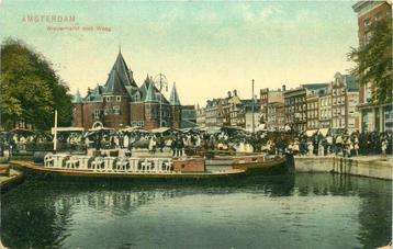 (304-076-029) Amsterdam Nieuwmarkt met Waag beschikbaar voor biedingen