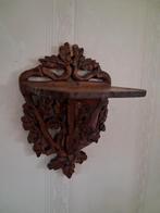 Zwarte Woud Console Eikenblad - Wanddecoratie, Antiek en Kunst, Kunst | Beelden en Houtsnijwerken, Ophalen of Verzenden