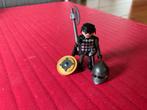 Playmobil zwarte ridder, Ophalen of Verzenden, Gebruikt, Los playmobil