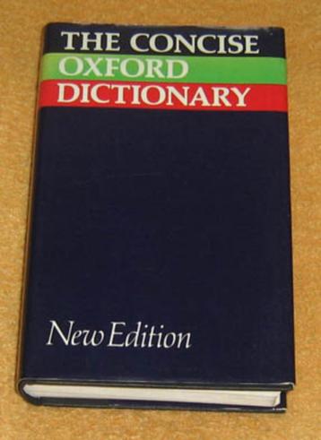 The Concise Oxford Dictionary of current English beschikbaar voor biedingen