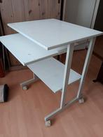 Computertafel, Huis en Inrichting, Bureaus, Ophalen, Met wielen, Gebruikt, Bureau