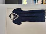 Blauwe jurk Lady Lol, Blauw, Ophalen of Verzenden, Maat 36 (S), Gedragen
