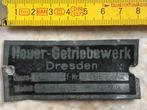 Heuer-Getriebewerk Dresden, serienummerplaatje., Verzenden, Overige soorten, Duitsland, Overige typen