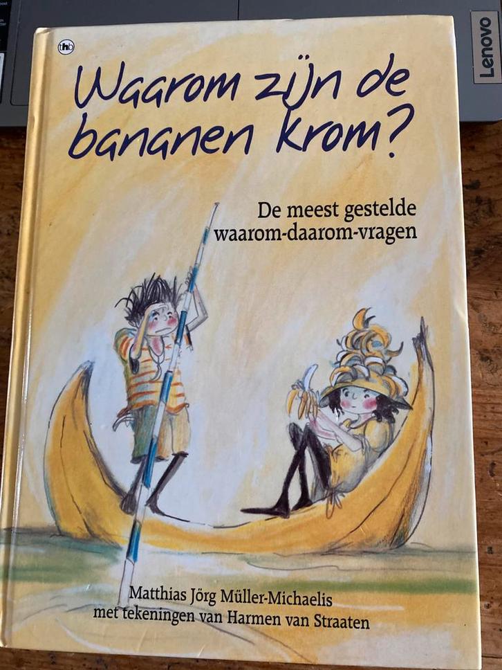 Waarom zijn de bananen krom?, Boeken, Sprookjes en Fabels, Zo goed als nieuw, Ophalen of Verzenden
