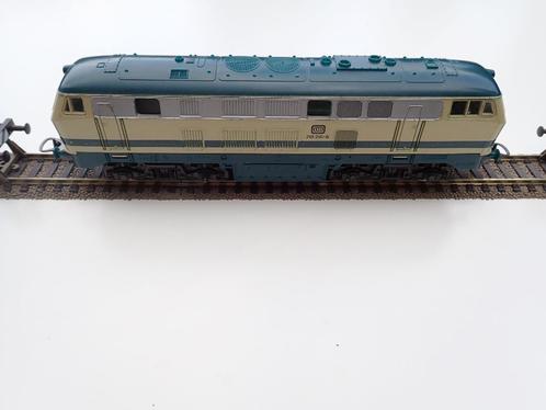 Lima DB diesellocomotief 218 218-6, Hobby en Vrije tijd, Modeltreinen | H0, Gebruikt, Locomotief, Gelijkstroom, Lima, Analoog