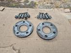 2x 15mm spoorverbreders 5x100, met bolkop wielbouten, Auto-onderdelen, Ophanging en Onderstel, Ophalen of Verzenden